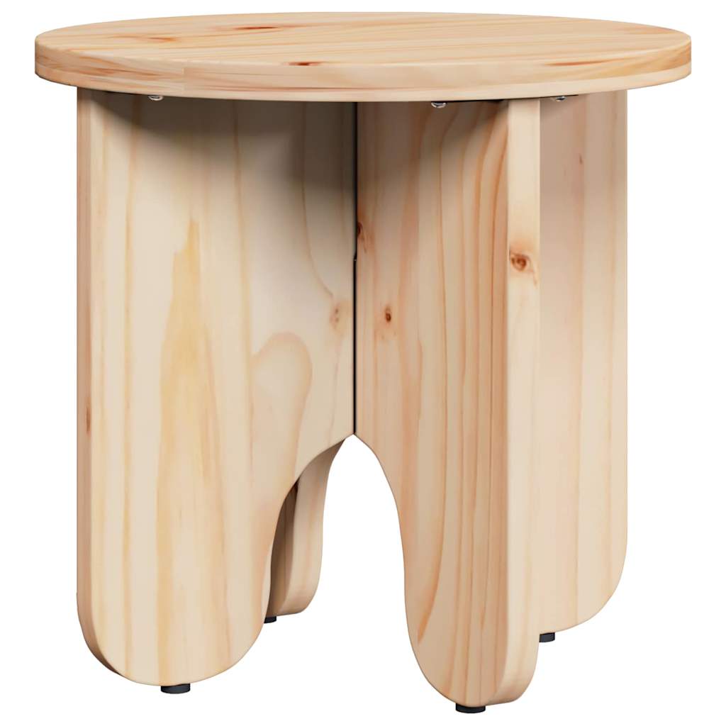 Table basse 2 pcs Naturel Bois de pin massif - XIOS