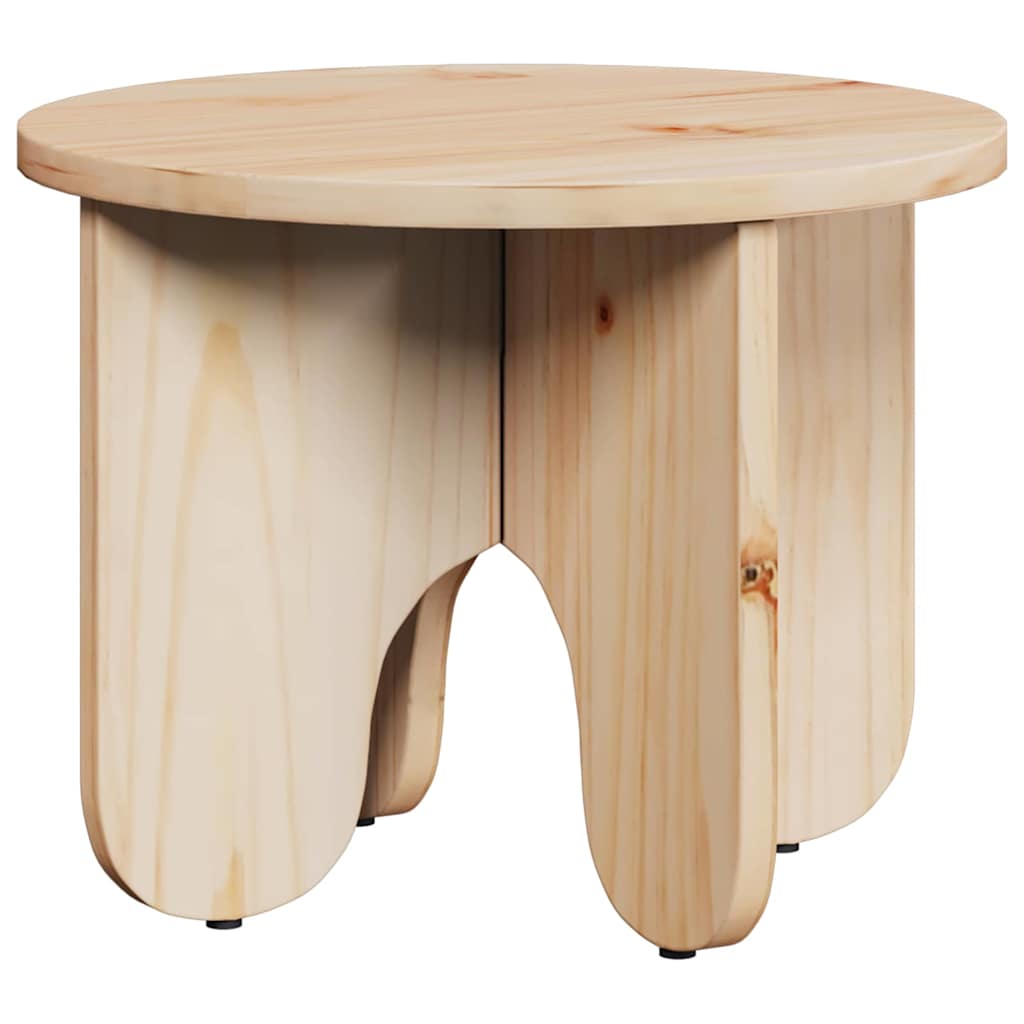 Table basse 2 pcs Naturel Bois de pin massif - XIOS
