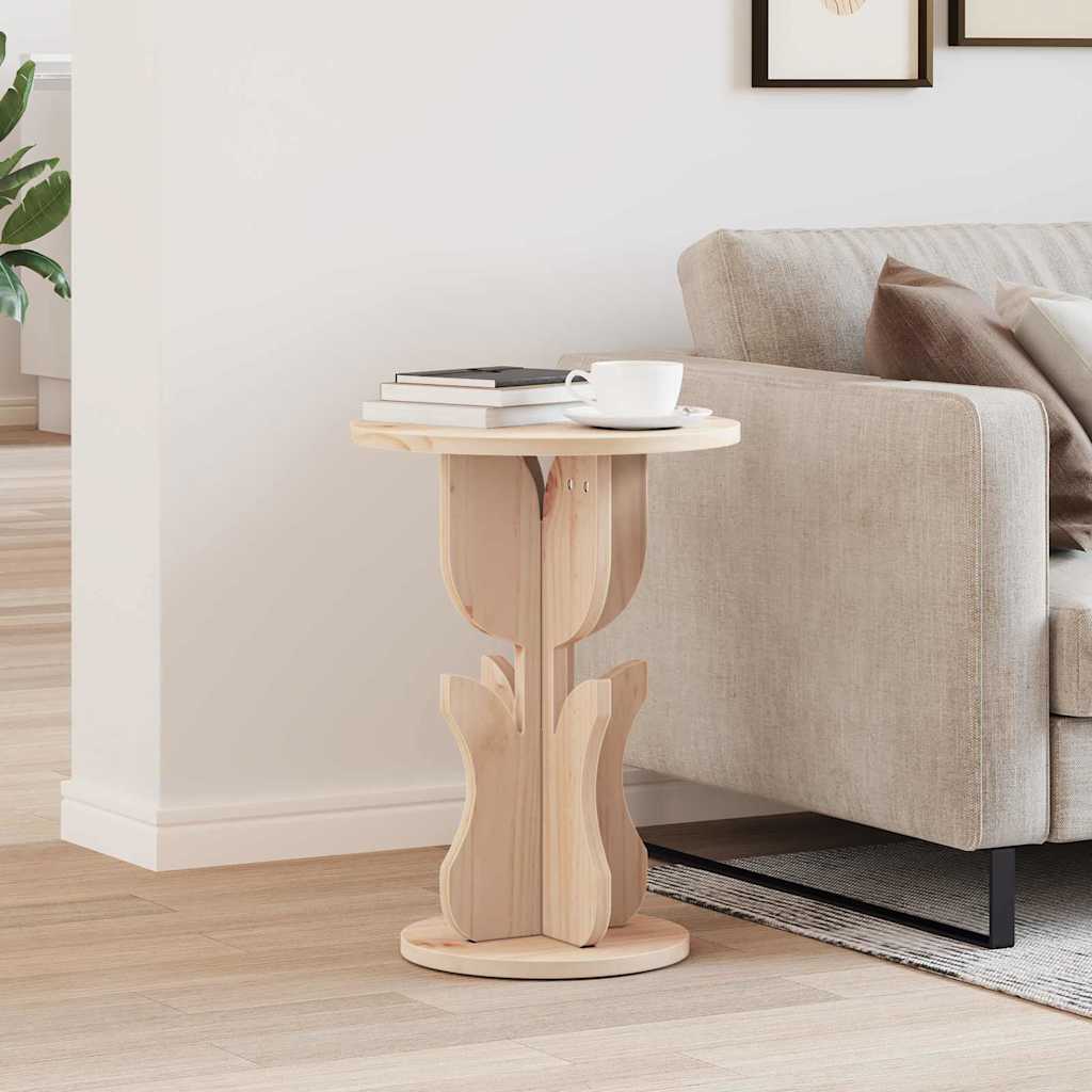 Table d'appoint Naturel 39.5 x 39.5 x 53.5 cm - XIOS