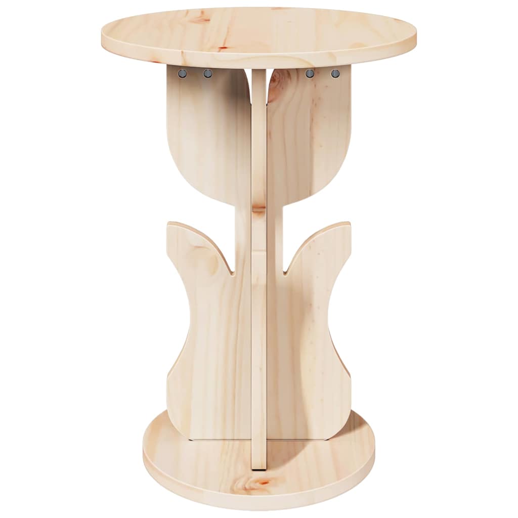Table d'appoint Naturel 39.5 x 39.5 x 53.5 cm - XIOS