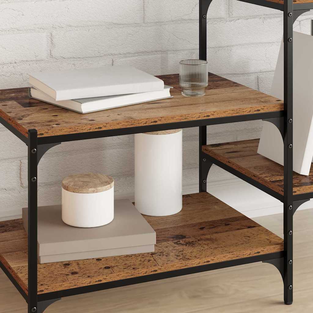 Étagère à livres 4 pcs Marron 60 x 40 x 1.5 cm - XIOS