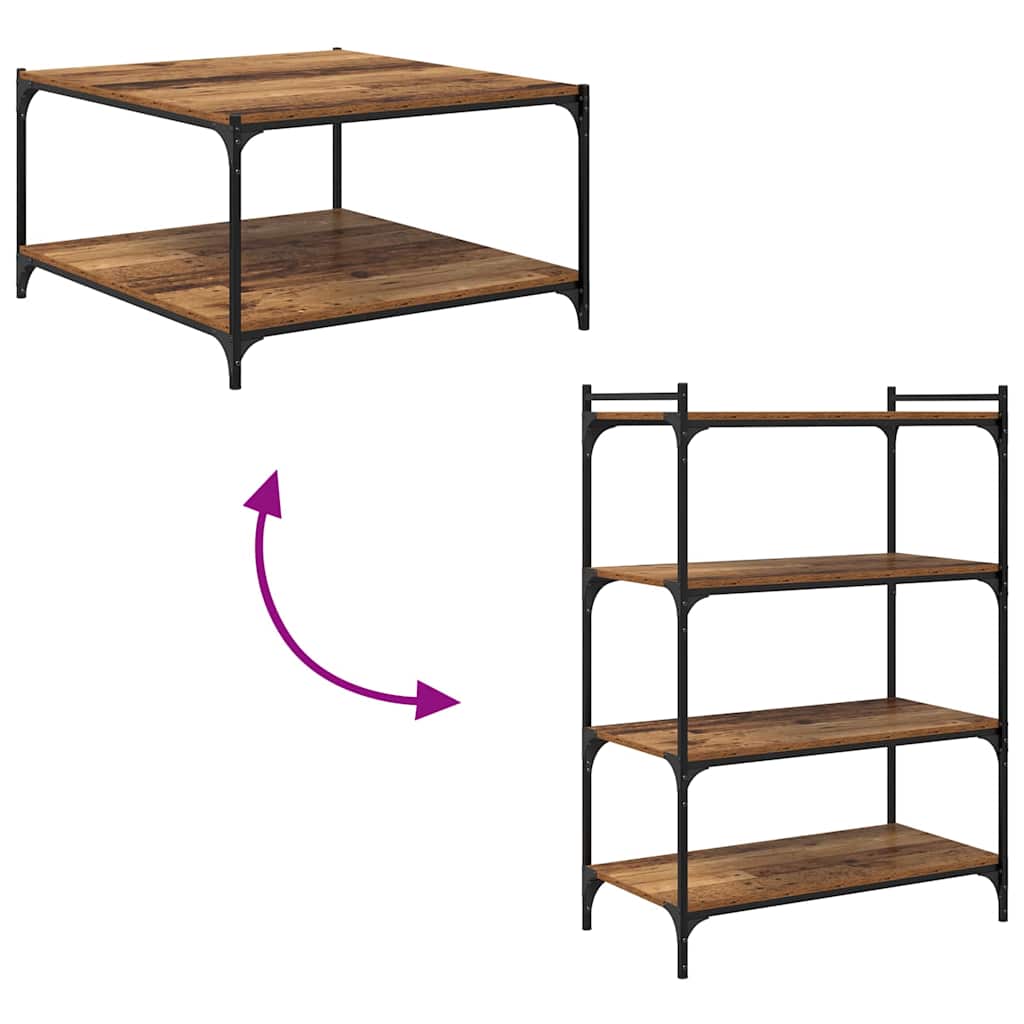 Étagère à livres 4 pcs Marron 80 x 40 x 1.5 cm - XIOS