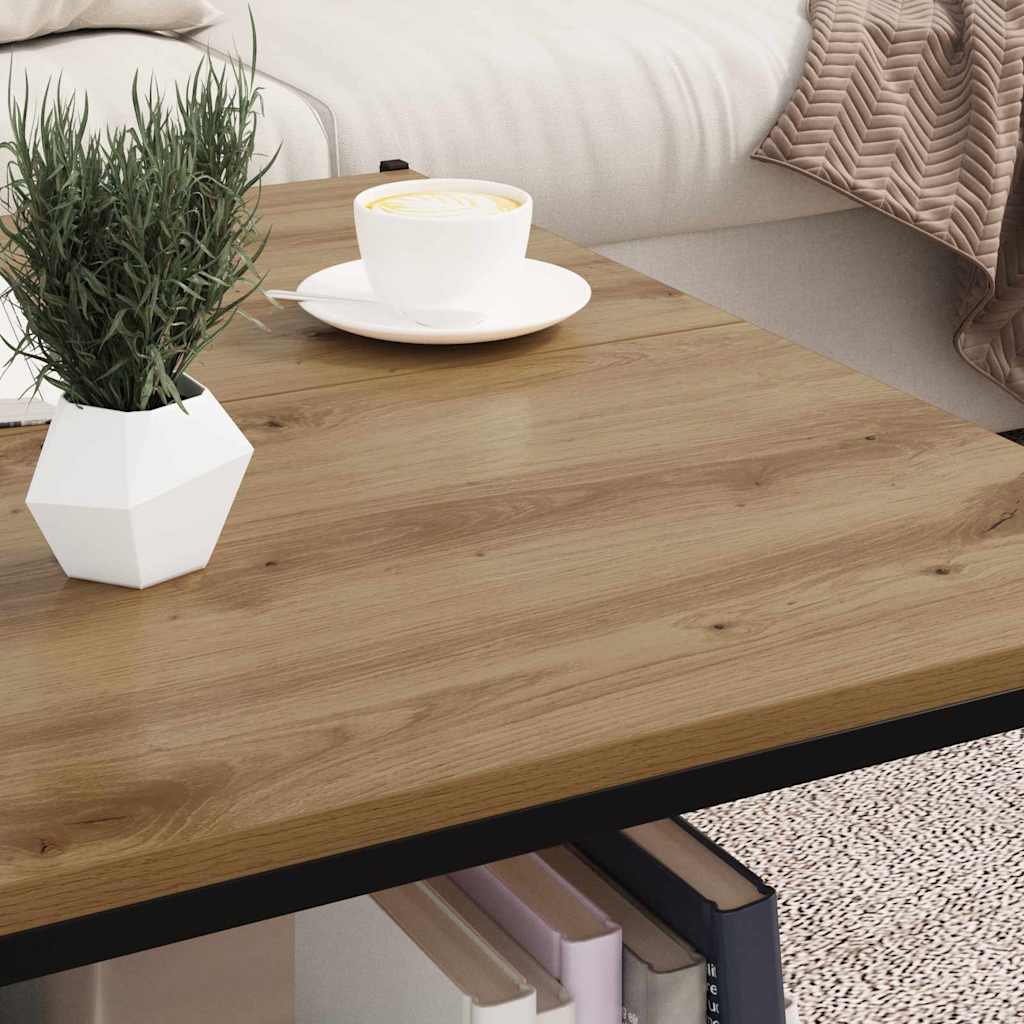 Étagère à livres 4 pcs Marron 80 x 40 x 1.5 cm - XIOS