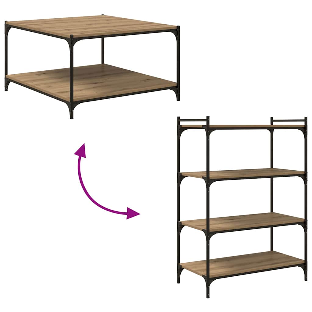 Étagère à livres 4 pcs Marron 80 x 40 x 1.5 cm - XIOS