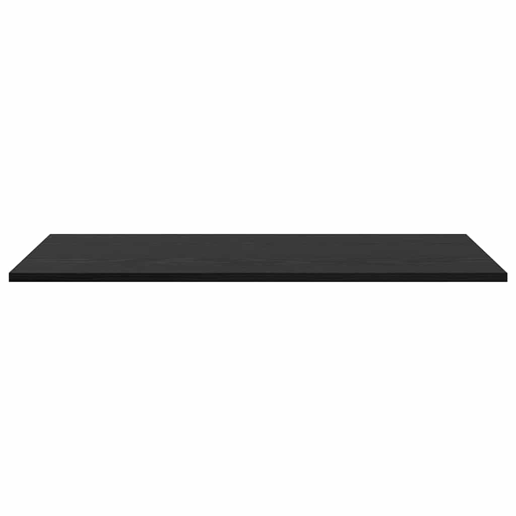 Étagère à livres 4 pcs Noir 80 x 40 x 1,5 cm Bois d'ingénierie - XIOS