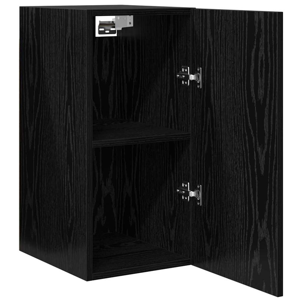 Meuble TV mural 2 pcs Chêne noir 30,5 x 30 x 60 cm - XIOS