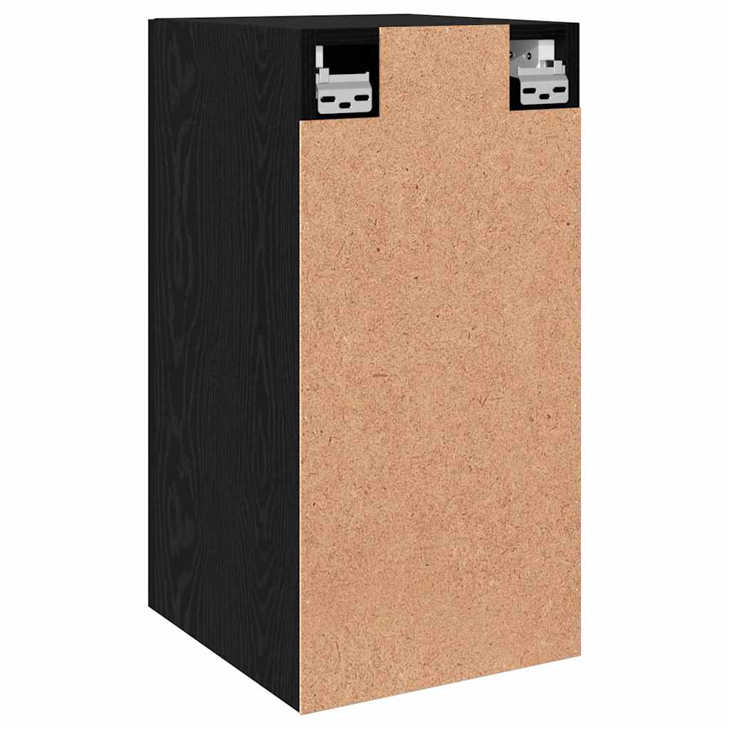Meuble TV mural 2 pcs Chêne noir 30,5 x 30 x 60 cm - XIOS