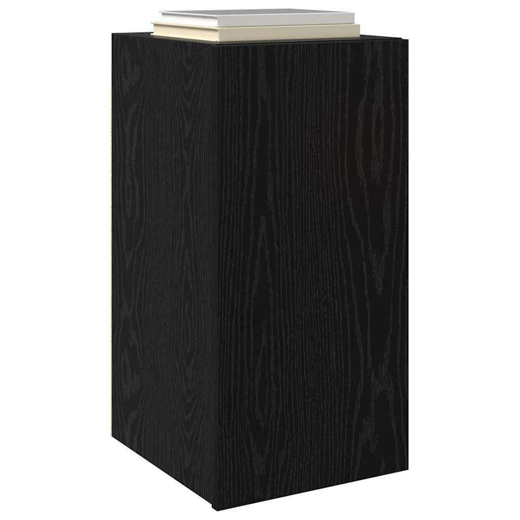 Meuble TV mural 2 pcs Chêne noir 30,5 x 30 x 60 cm - XIOS