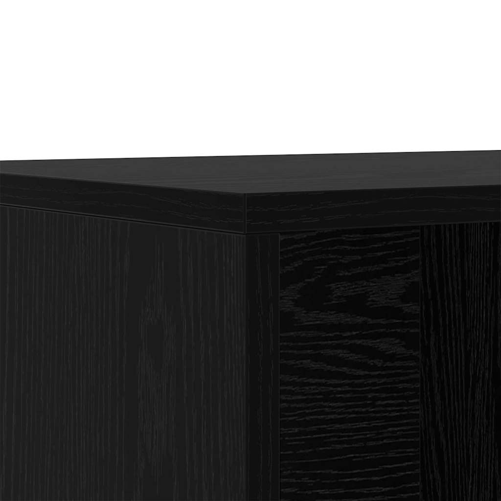 Banc à chaussures 102 x 35 x 35 cm Bois d'ingénierie Chêne noir - XIOS