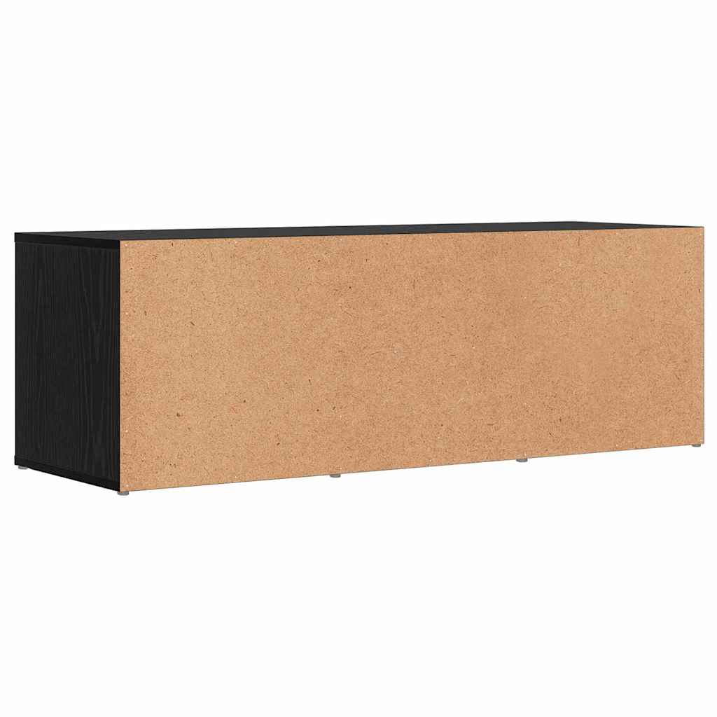 Banc à chaussures 102 x 35 x 35 cm Bois d'ingénierie Chêne noir - XIOS
