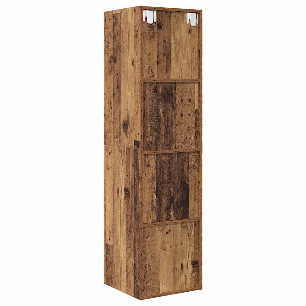 Cabinet TV Bois ancien 37 x 37 x 142.5 cm Bois d'ingénierie - XIOS