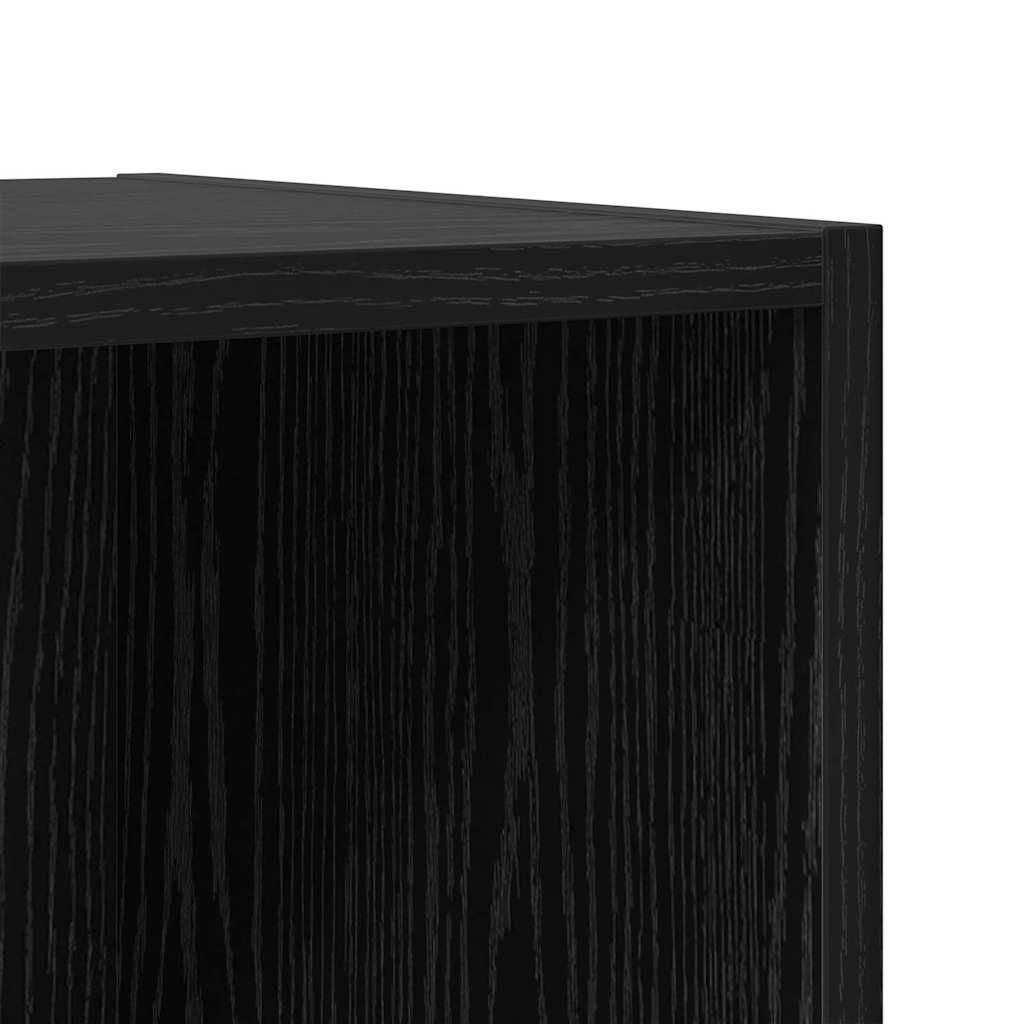 Ensemble meuble TV Montage mural 4 pcs Noir 37 x 35 x 37,5 cm - XIOS