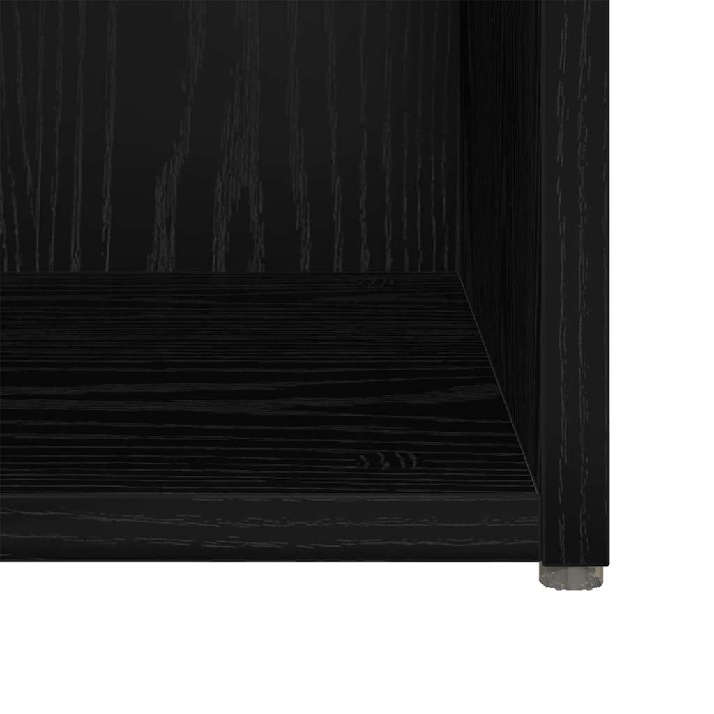 Ensemble meuble TV Montage mural 4 pcs Noir 37 x 35 x 37,5 cm - XIOS
