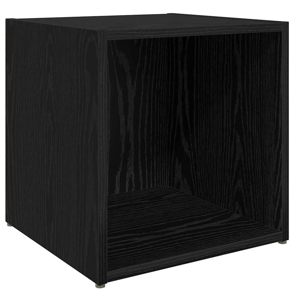 Ensemble meuble TV Montage mural 4 pcs Noir 37 x 35 x 37,5 cm - XIOS