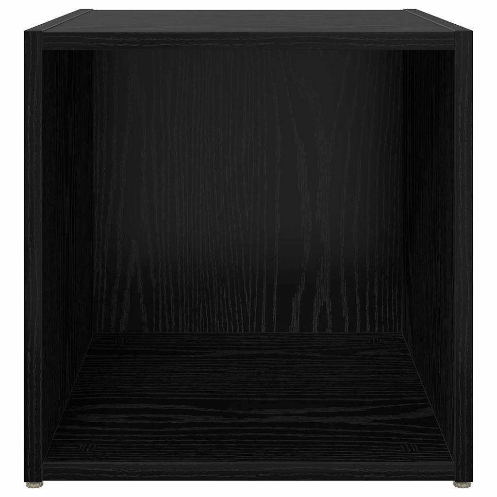 Ensemble meuble TV Montage mural 4 pcs Noir 37 x 35 x 37,5 cm - XIOS