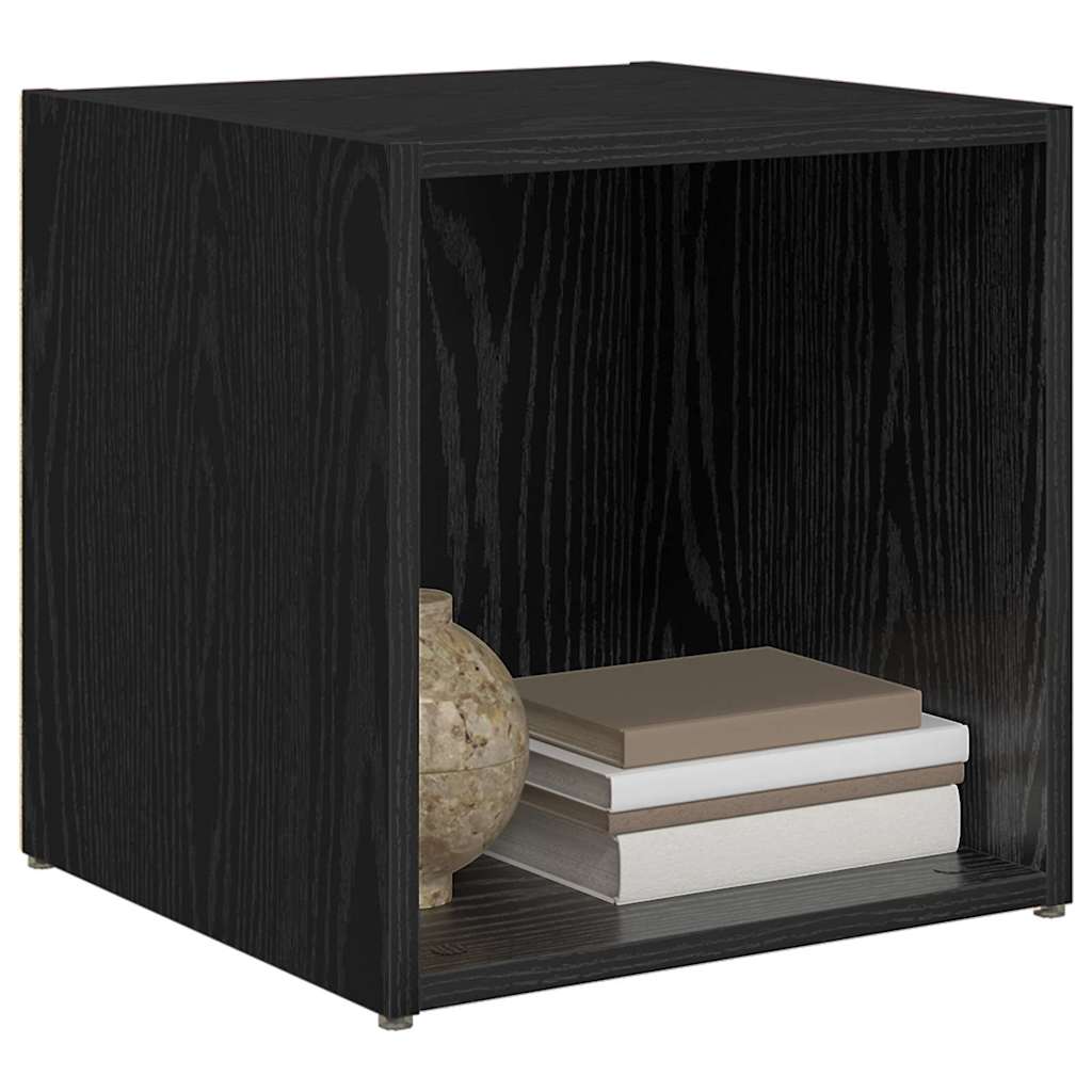 Ensemble meuble TV Montage mural 4 pcs Noir 37 x 35 x 37,5 cm - XIOS