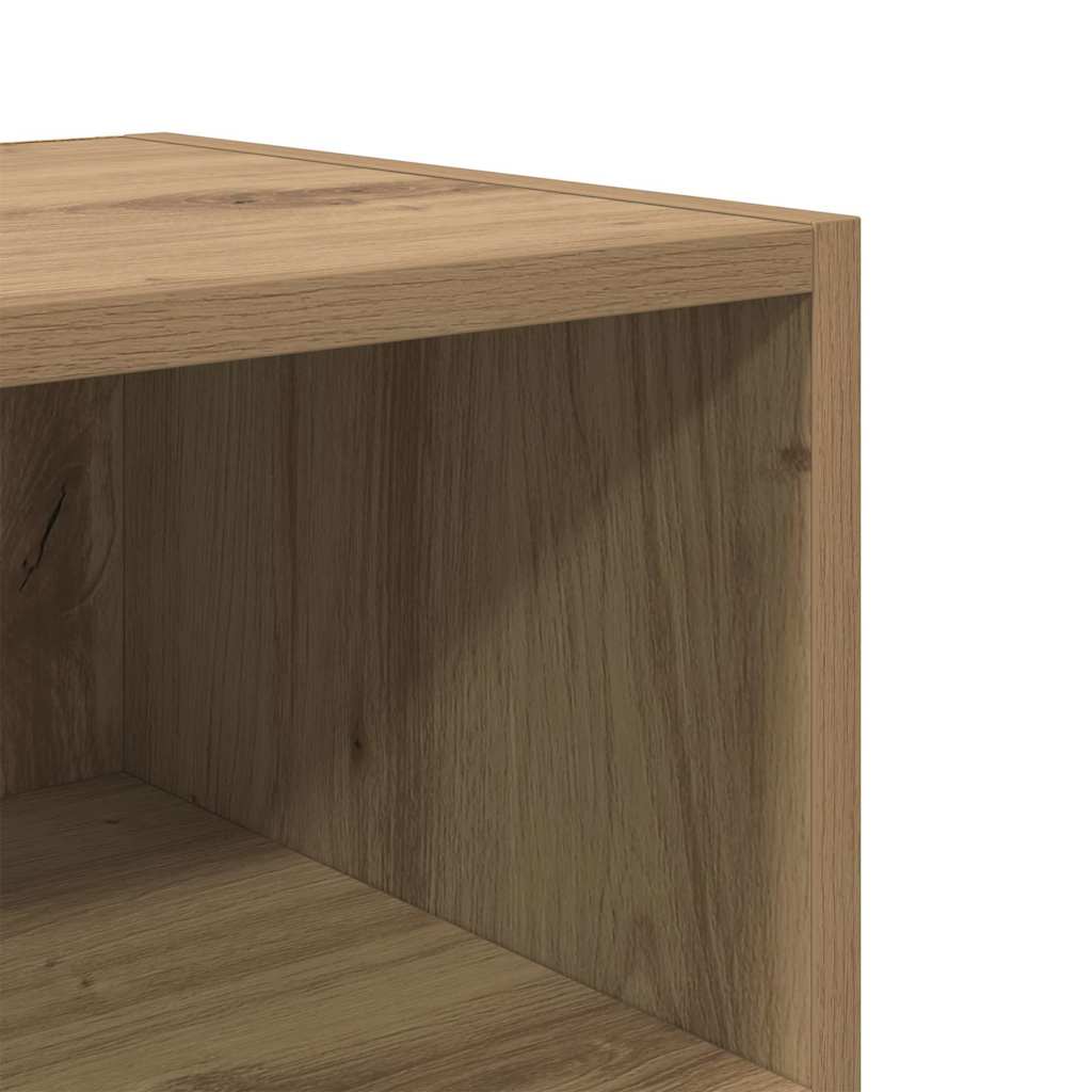 Cabinet de chevet 2 pc Chêne artisanal 40 x 30 x 50 cm - XIOS