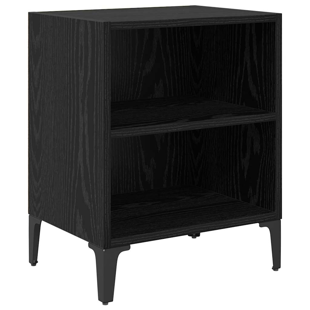 Cabinet de chevet 2 pcs Chêne noir 40 x 30 x 50 cm - XIOS