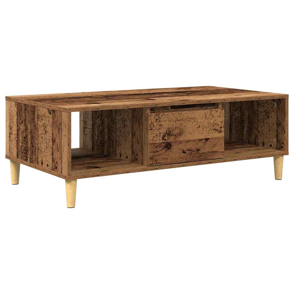 Table basse Bois ancien 103,5 x 60 x 35 cm Bois d'ingénierie - XIOS
