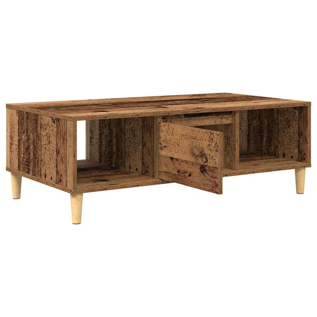 Table basse Bois ancien 103,5 x 60 x 35 cm Bois d'ingénierie - XIOS