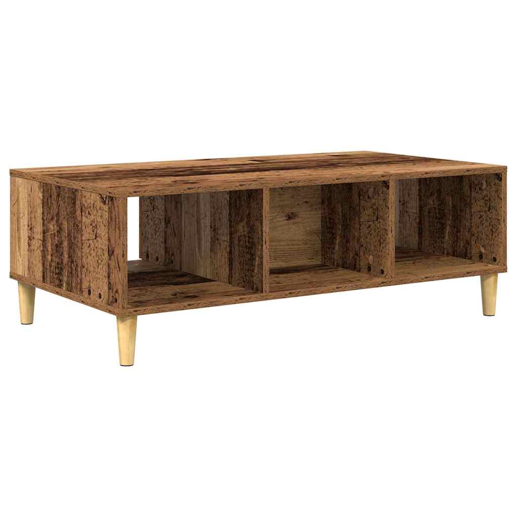Table basse Bois ancien 103,5 x 60 x 35 cm Bois d'ingénierie - XIOS