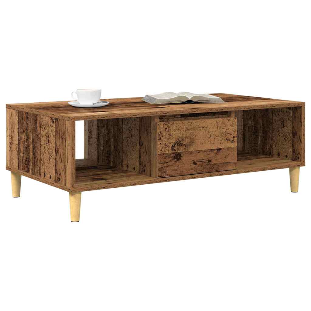 Table basse Bois ancien 103,5 x 60 x 35 cm Bois d'ingénierie - XIOS