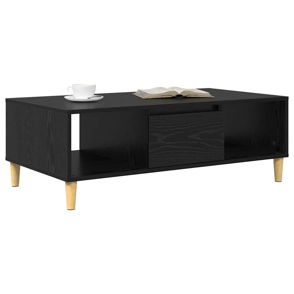 Table basse Chêne noir 103,5 x 60 x 35 cm Bois d'ingénierie - XIOS