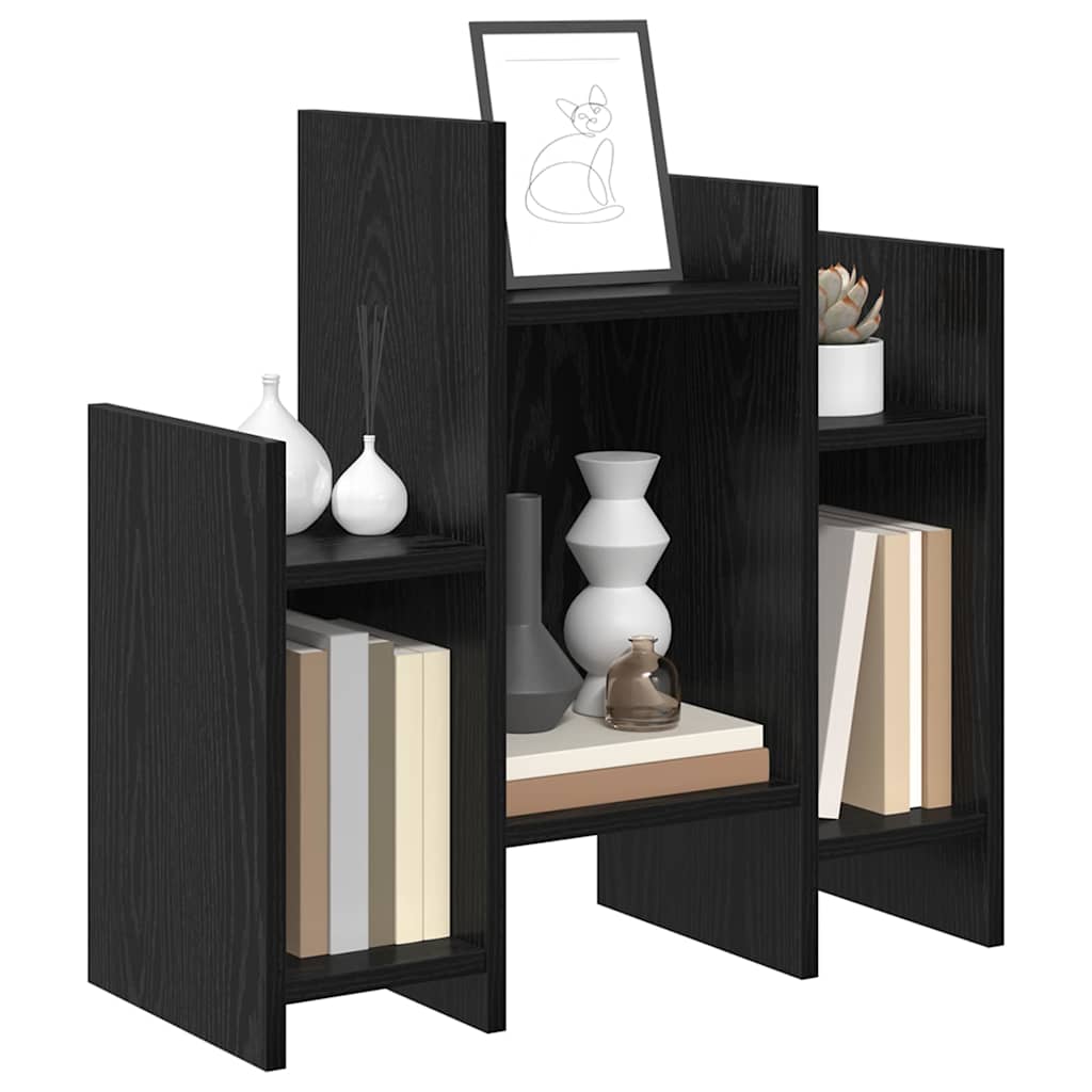 Meuble d'appoint Chêne noir 60 x 26 x 60 cm Bois d'ingénierie - XIOS