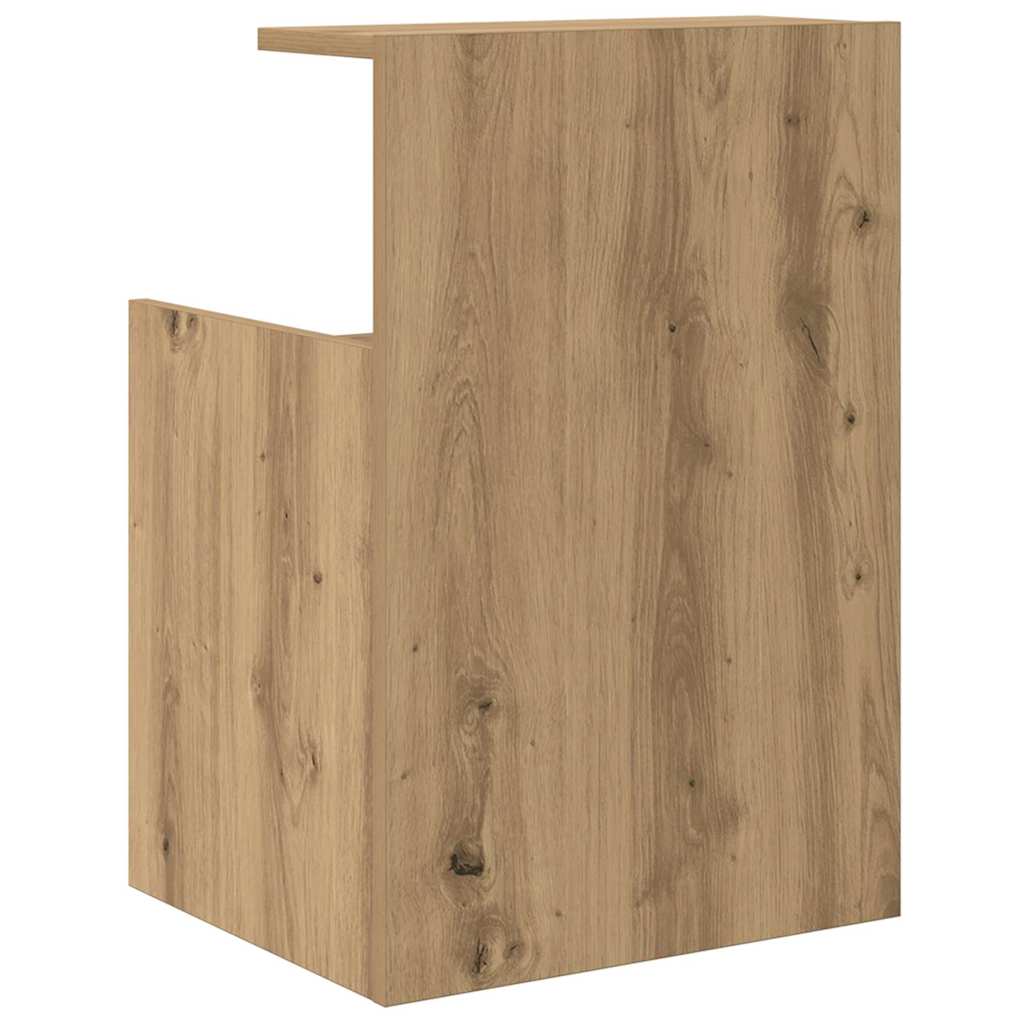 Cabinet de chevet 2 pc Chêne artisanal 40 x 35 x 60 cm - XIOS