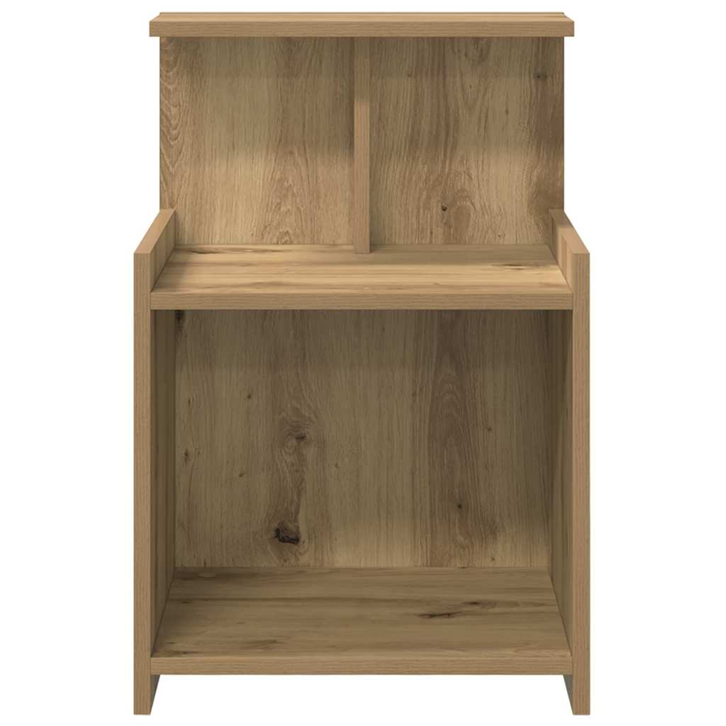 Cabinet de chevet 2 pc Chêne artisanal 40 x 35 x 60 cm - XIOS