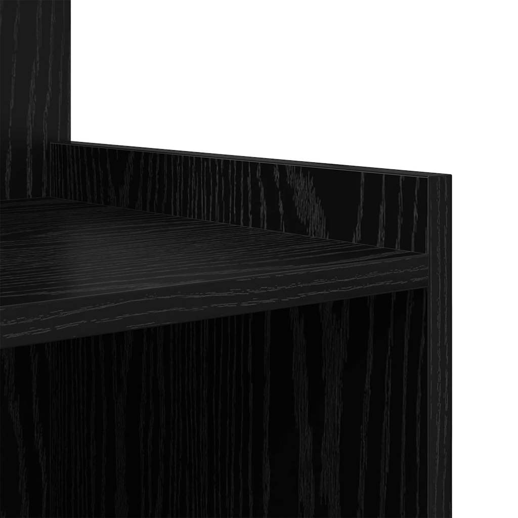 Cabinet de chevet 2 pc Chêne noir 40 x 35 x 60 cm - XIOS