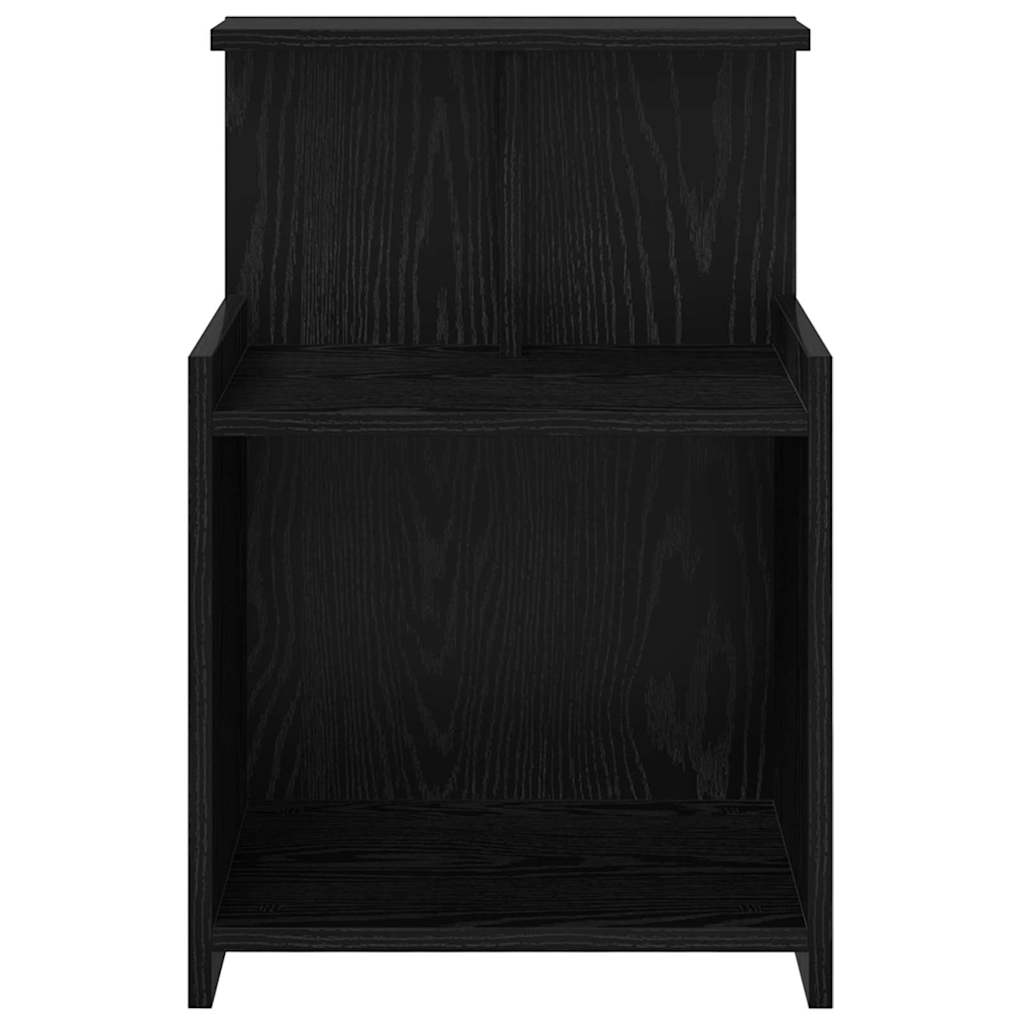Cabinet de chevet 2 pc Chêne noir 40 x 35 x 60 cm - XIOS