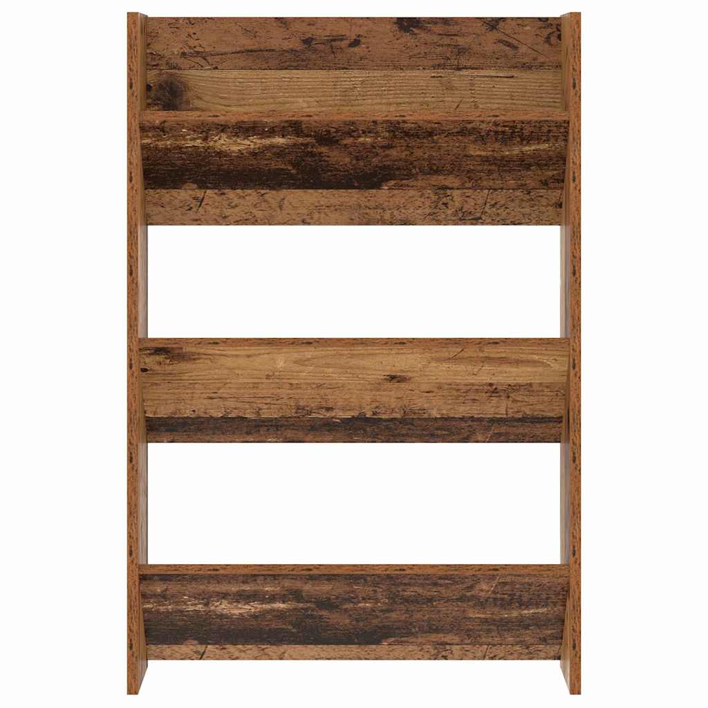 Cabinet à chaussures 2 pcs Bois ancien 60 x 18 x 90 cm - XIOS