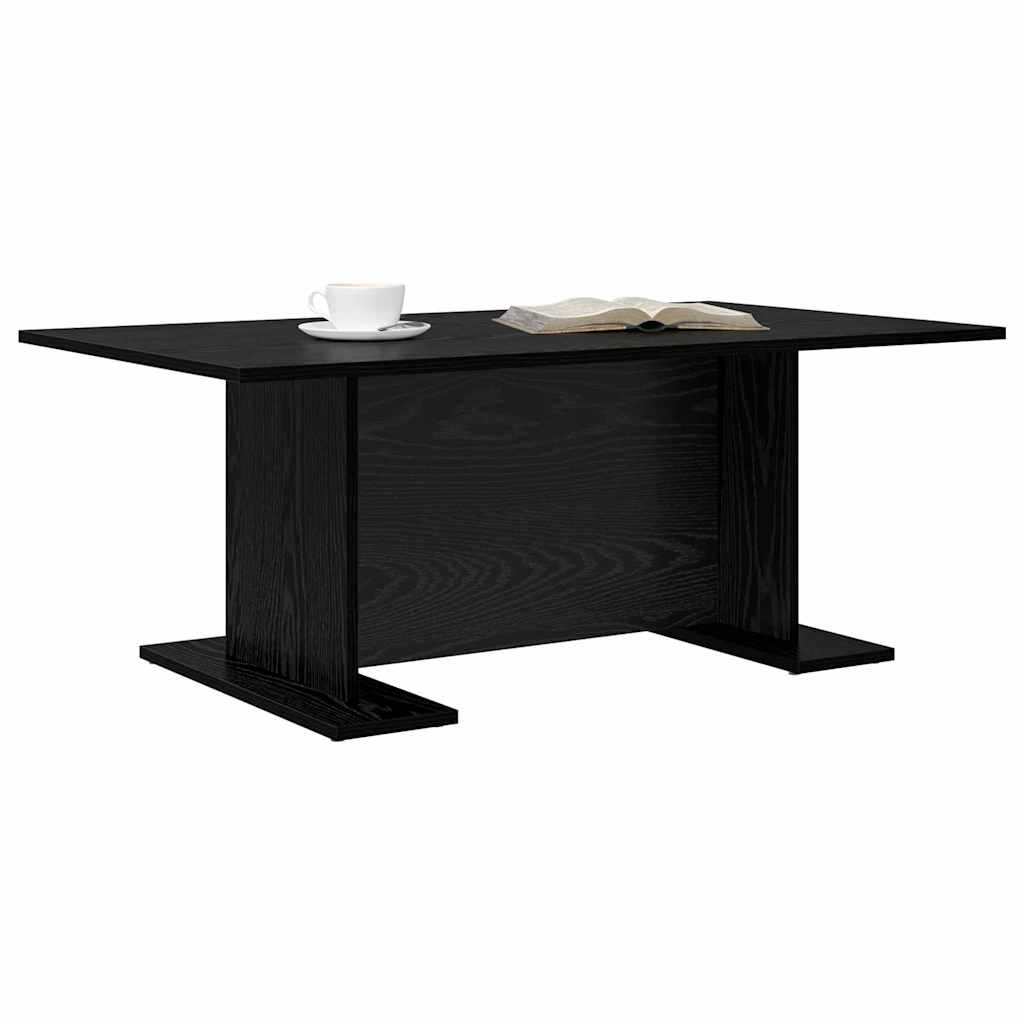 Table basse Chêne noir 103,5 x 60 x 40 cm Bois d'ingénierie - XIOS