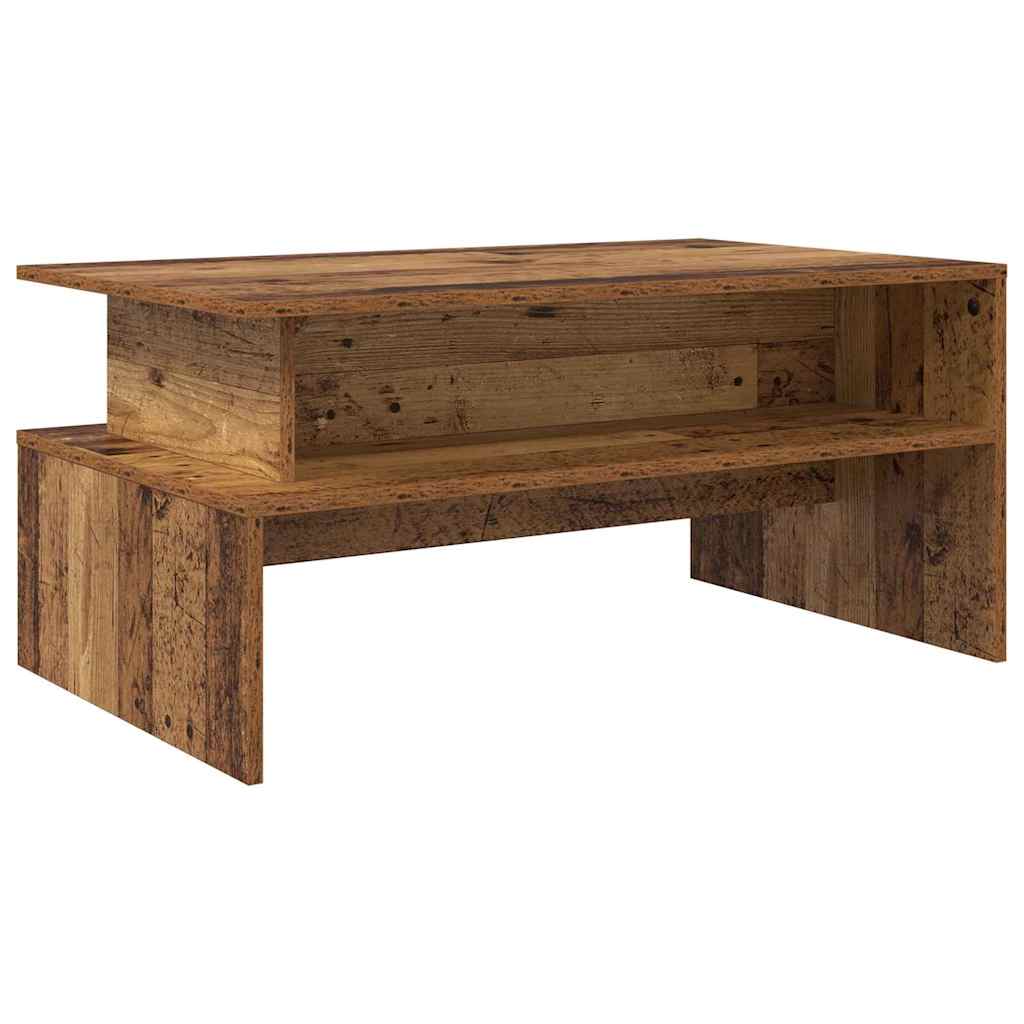 Table basse Vieux bois 90 x 55 x 42.5 cm Bois d'ingénierie - XIOS
