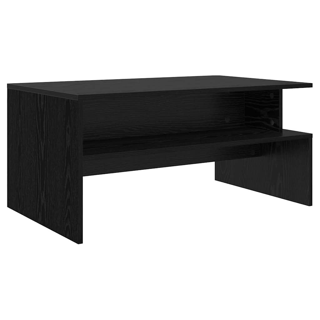 Table basse Chêne noir 90 x 55 x 42.5 cm Bois d'ingénierie - XIOS