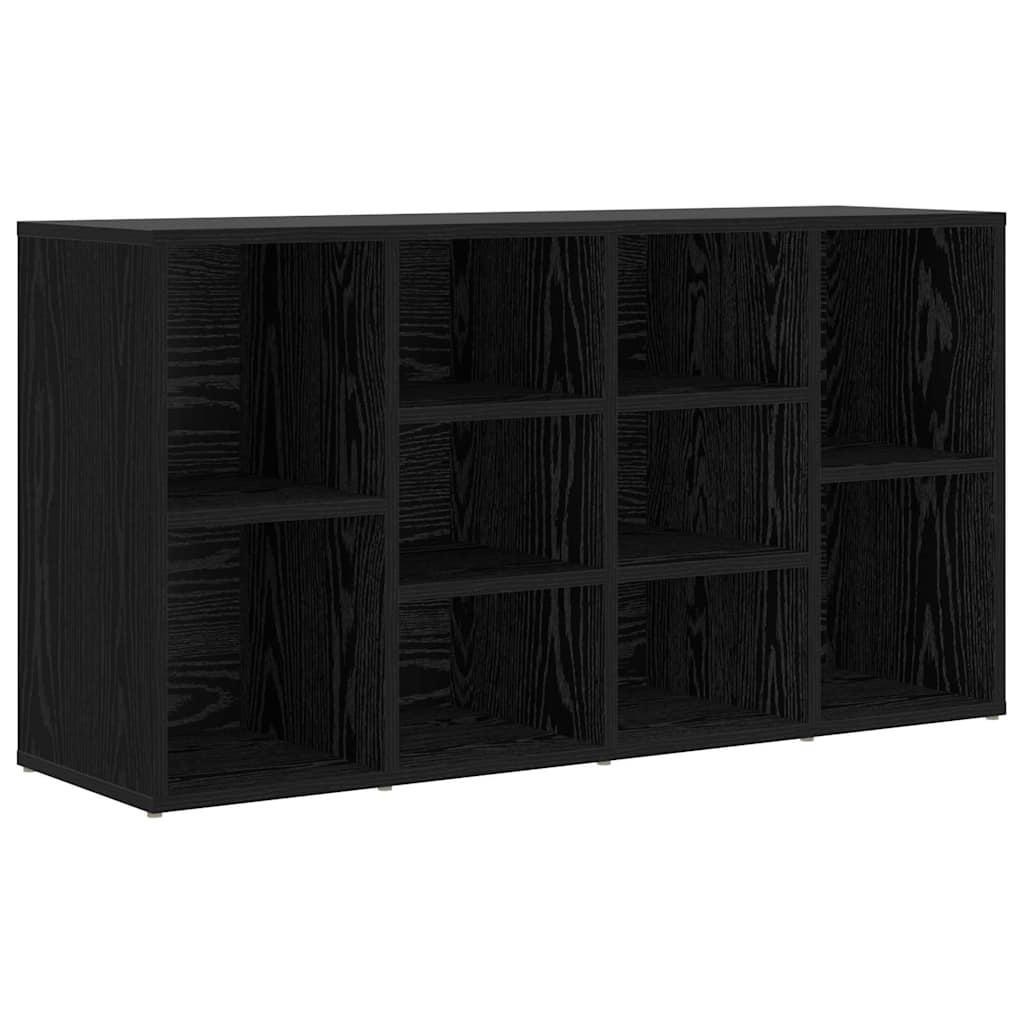 Banc à chaussures avec étagère Chêne noir 103 x 30 x 54,5 cm - XIOS