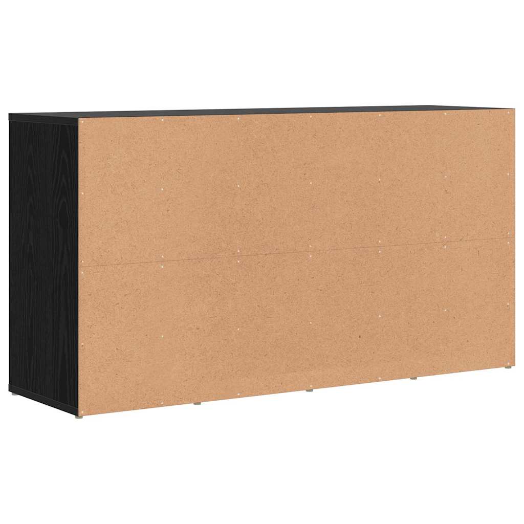 Banc à chaussures avec étagère Chêne noir 103 x 30 x 54,5 cm - XIOS