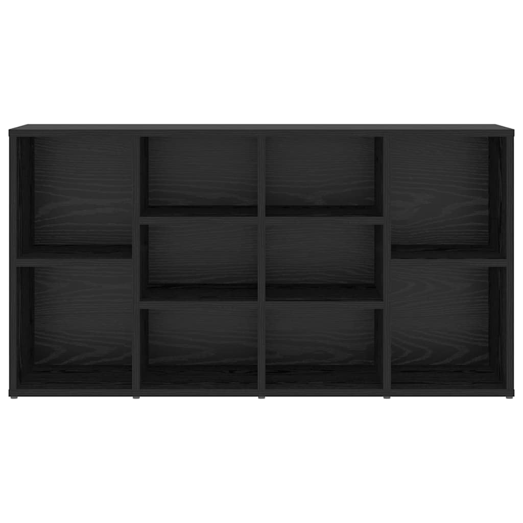 Banc à chaussures avec étagère Chêne noir 103 x 30 x 54,5 cm - XIOS