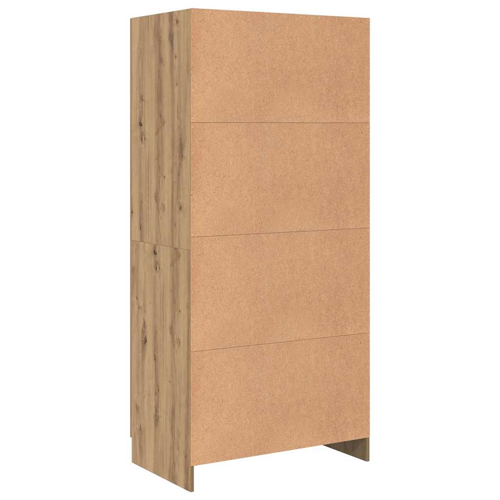 Armoire Chêne artisan 82,5 x 51,5 x 180 cm Bois d'ingénierie