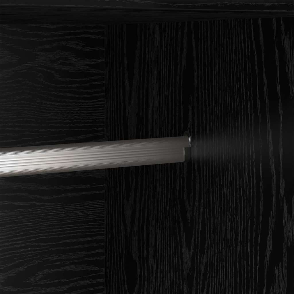 Armoire Chêne noir 82,5 x 51,5 x 180 cm Bois d'ingénierie - XIOS