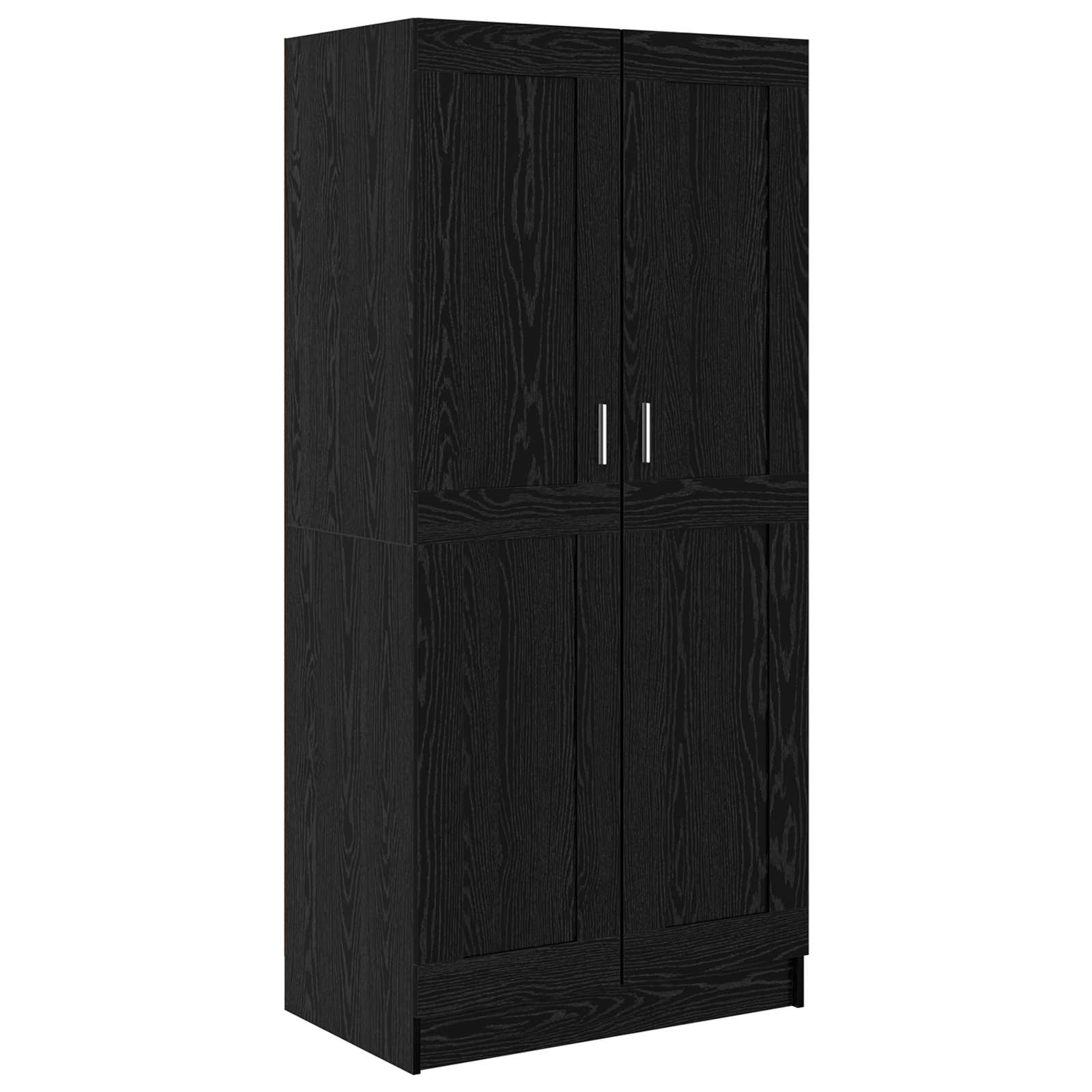 Armoire Chêne noir 82,5 x 51,5 x 180 cm Bois d'ingénierie - XIOS