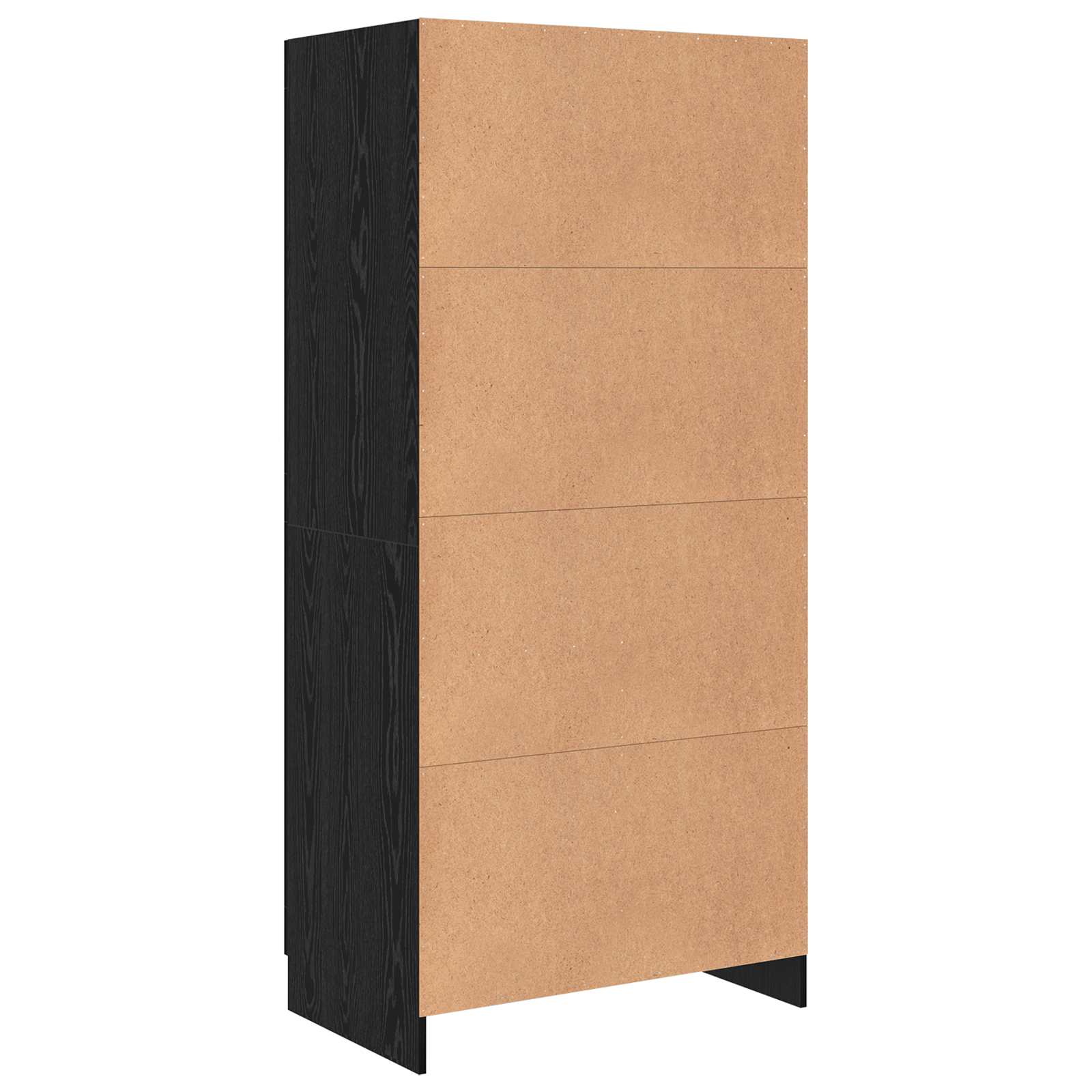 Armoire Chêne noir 82,5 x 51,5 x 180 cm Bois d'ingénierie