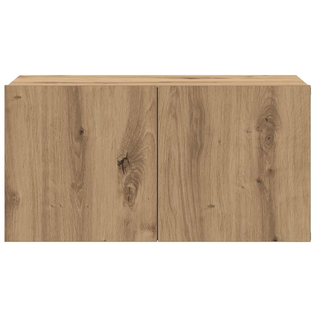 Ensemble meuble TV Montage mural 3 pcs Marron 60 x 30 x 30 cm - XIOS