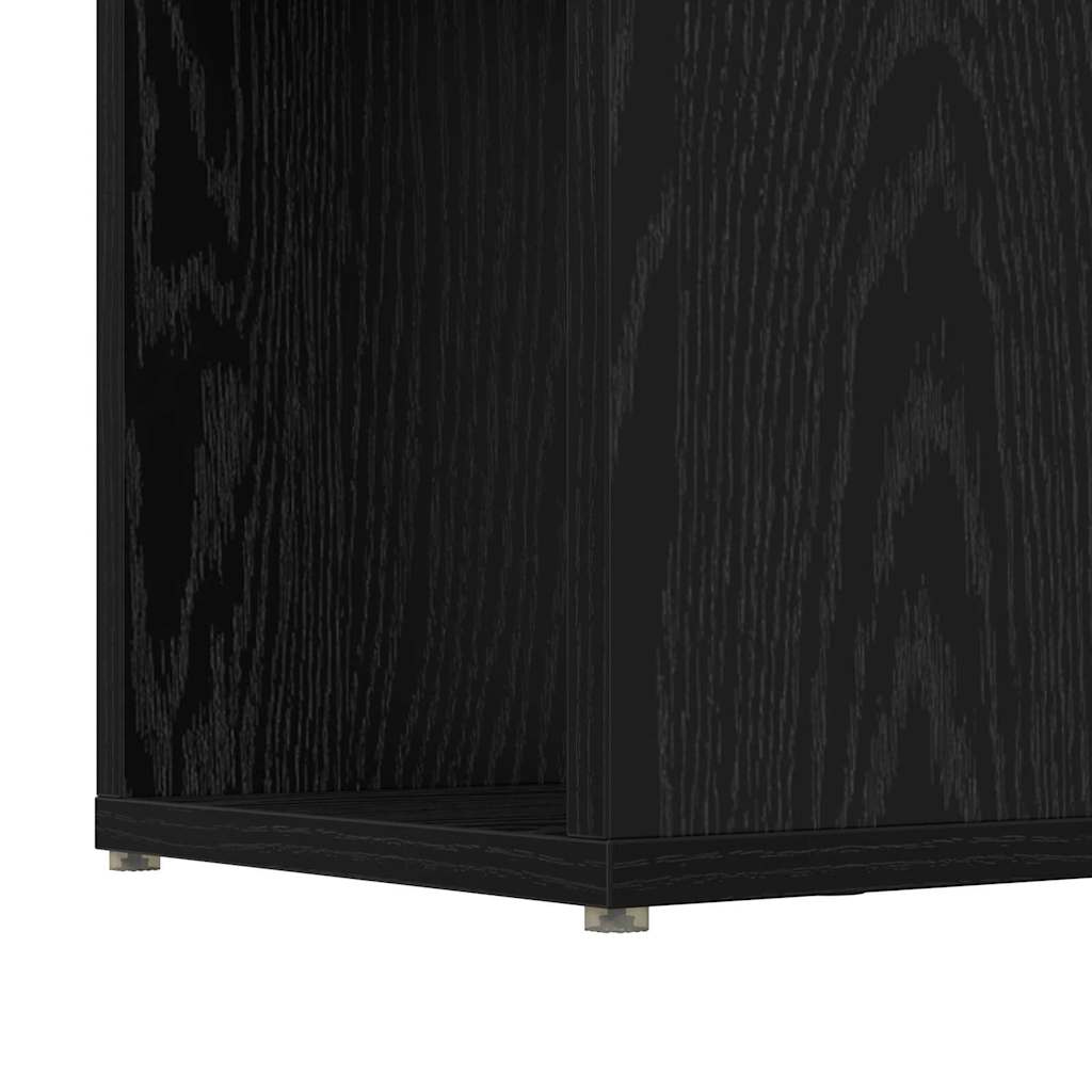 Ensemble meuble TV Noir 60 x 24 x 156 cm Bois d'ingénierie - XIOS