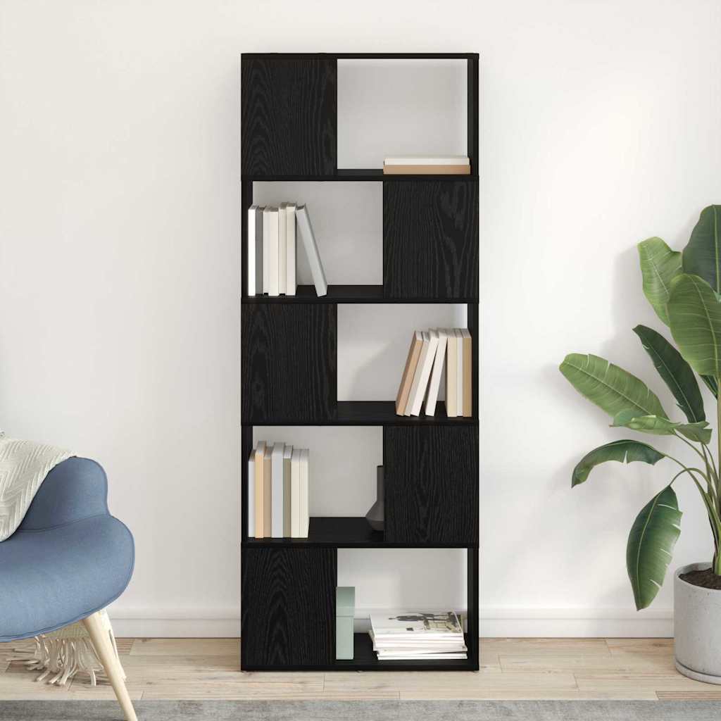 Ensemble meuble TV 60 x 24 x 156 cm Noir Bois d'ingénierie - XIOS
