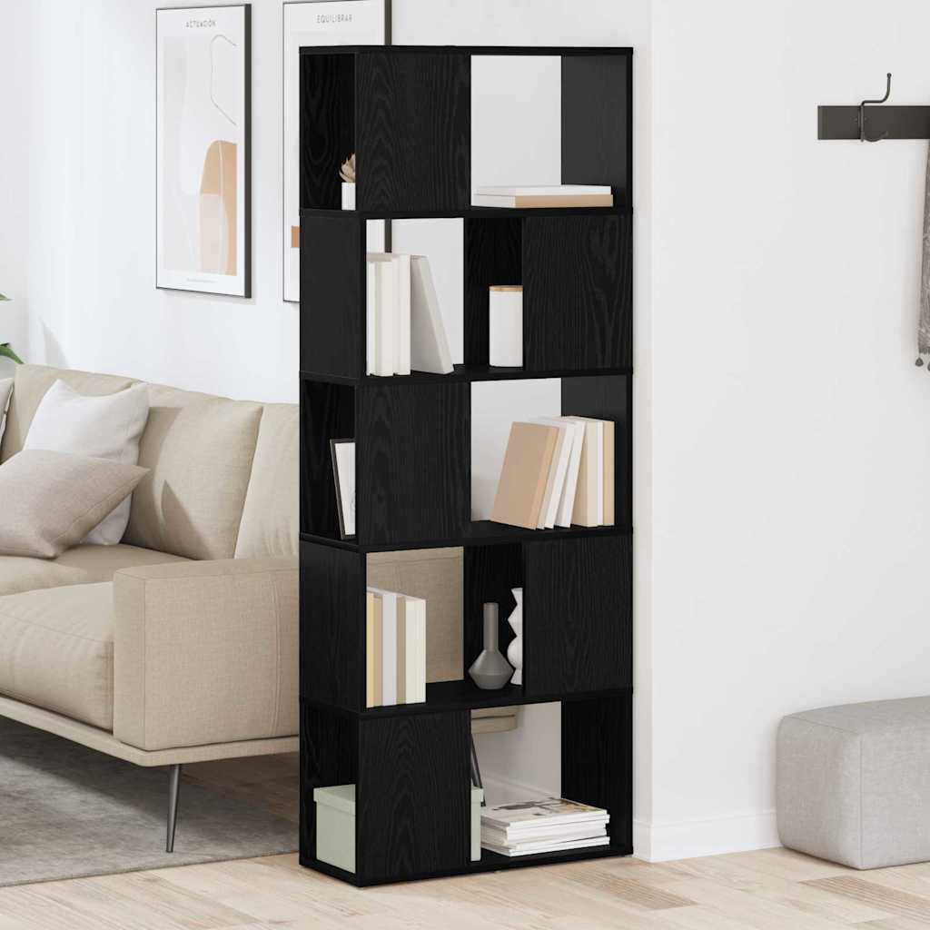 Ensemble meuble TV 60 x 24 x 156 cm Noir Bois d'ingénierie - XIOS