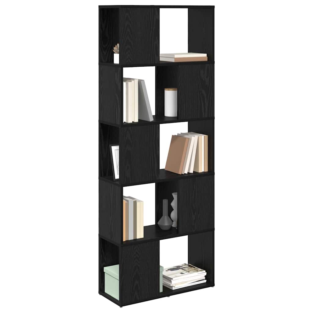 Ensemble meuble TV 60 x 24 x 156 cm Noir Bois d'ingénierie - XIOS