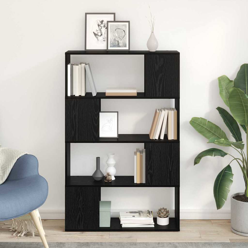 Ensemble meuble TV Noir 80 x 24 x 125 cm Bois d'ingénierie - XIOS