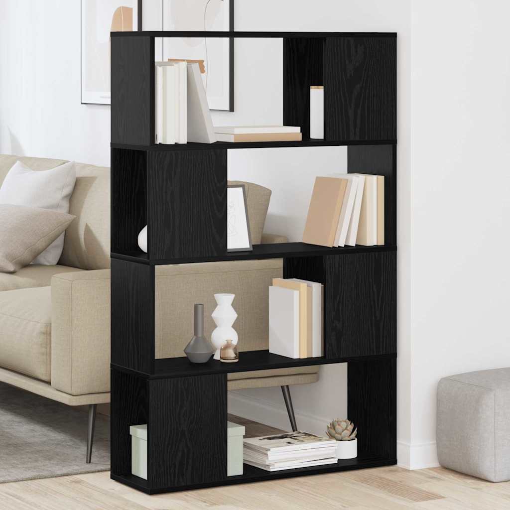 Ensemble meuble TV Noir 80 x 24 x 125 cm Bois d'ingénierie - XIOS